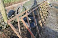 2 DIAGONAL CATTLE FEED BARRIERS - 2