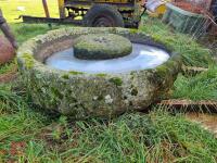 GRANITE CIRCULAR TROUGH - 4