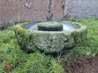 GRANITE CIRCULAR TROUGH - 6