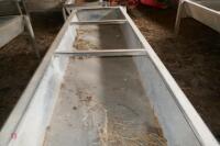 FREESTANDING GALVANISED BEEF TROUGHS - 2