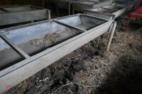 FREESTANDING GALVANISED BEEF TROUGHS - 4