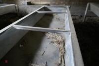 FREESTANDING GALVANISED BEEF TROUGHS - 6