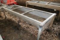 FREESTANDING GALVANISED BEEF TROUGHS - 10