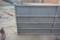 9FT GALVANISED SHEETED GATE (63) - 4