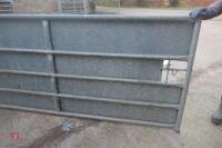 9FT GALVANISED SHEETED GATE (63) - 5