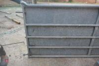 9FT GALVANISED SHEETED GATE (63) - 7