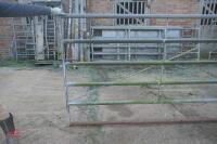 8FT 2" GALVANISED YARD GATE (58) - 2