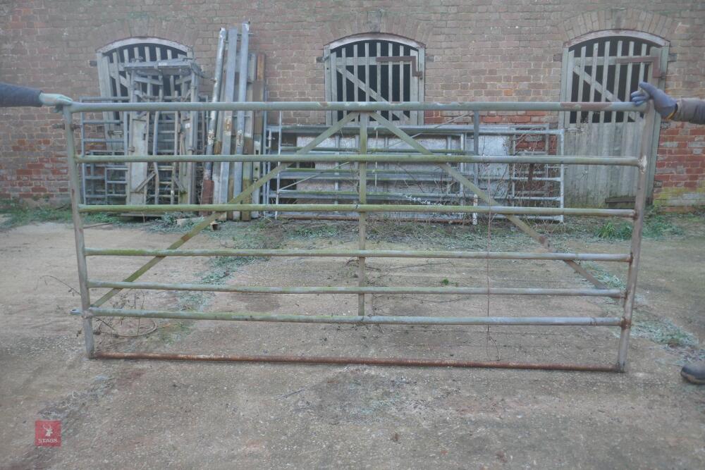 9FT 8" GALVANISED FIELD GATE (57)