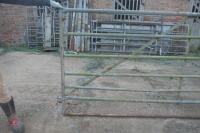 9FT 8" GALVANISED FIELD GATE (57) - 2