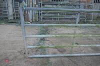 14FT 6" GALVANISED YARD GATE (56) - 2