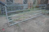 14FT 6" GALVANISED YARD GATE (56) - 3