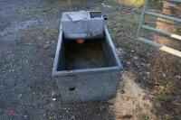 3' GALVANISED WATER TROUGH - 5