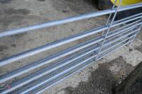 2 6' GALVANISED SHEEP HURDLES