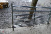 2 6' GALVANISED SHEEP HURDLES - 2