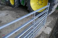 2 6' GALVANISED SHEEP HURDLES - 5