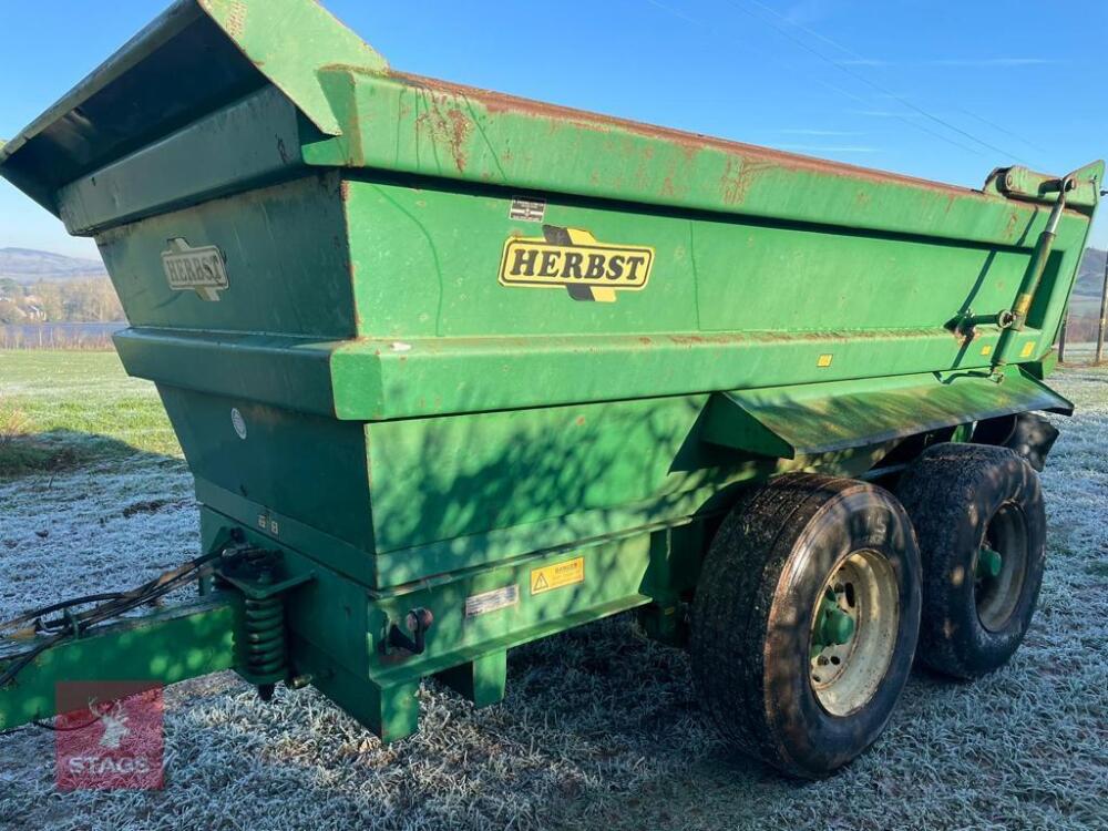 HERBST 14T DUMP TRAILER