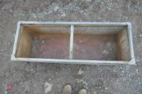 4FT GALVANISED TROUGH - 3