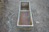 4FT GALVANISED TROUGH - 4