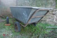 LARGE GALV WHEEL BARROW - 4