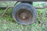 LARGE GALV WHEEL BARROW - 7