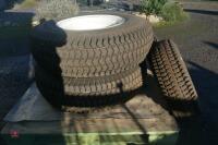 SET OF 4 TURF TYRES - 4