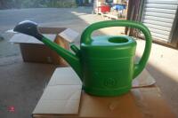 4 NEW WATERING CANS