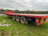 JAMES BARRACLOUGH TRI-AXLE BALE TRAILER - 4