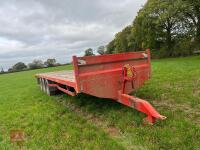 JAMES BARRACLOUGH TRI-AXLE BALE TRAILER - 5