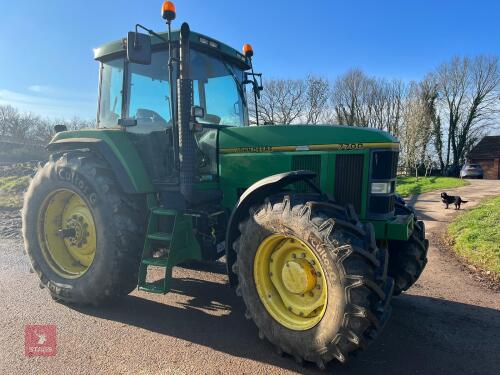 1993 JOHN DEERE 7700 4WD TRACTOR