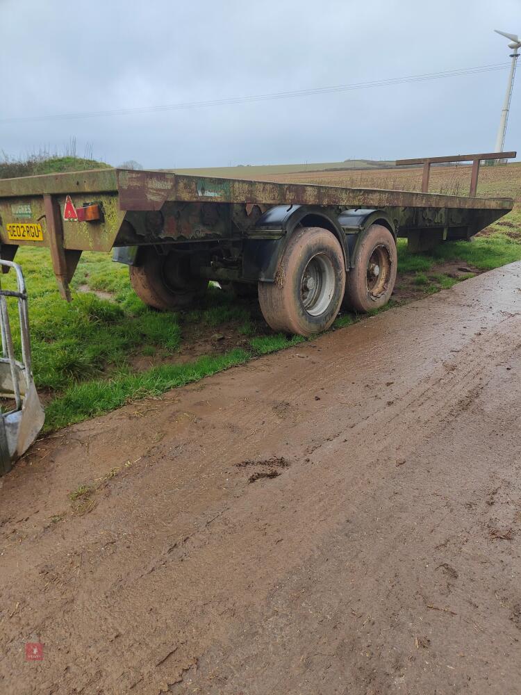 HUGHES 30FT BALE TRAILER