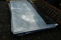 APPROX 42 PLASTIC COATED SHEETS - 5