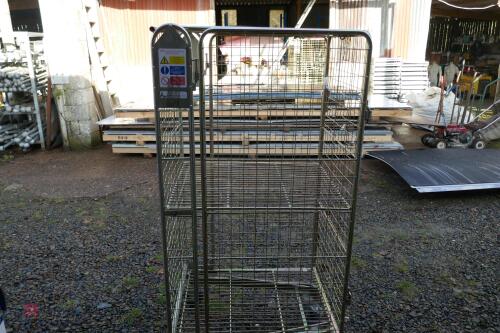 WORKSHOP STILLAGE WITH SHELF