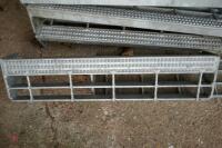 10 HEAVY DUTY GALV FIRE ESCAPE STEPS - 2