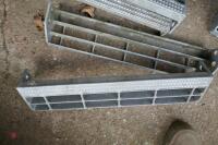 10 HEAVY DUTY GALV FIRE ESCAPE STEPS - 3