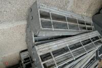 10 HEAVY DUTY GALV FIRE ESCAPE STEPS - 4