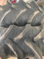 2 TRACTOR TYRES 14.9 R24 - 4