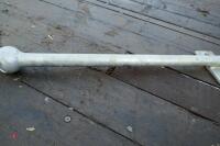 10 GALVANISED BALLAST RAIL STAIR POSTS - 6