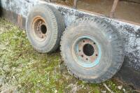 2 IFOR WILLIAMS TRAILER WHEELS & TYRES - 4