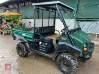 2011 KAWASAKI MULE 4010 UTILITY VEHICLE - 2