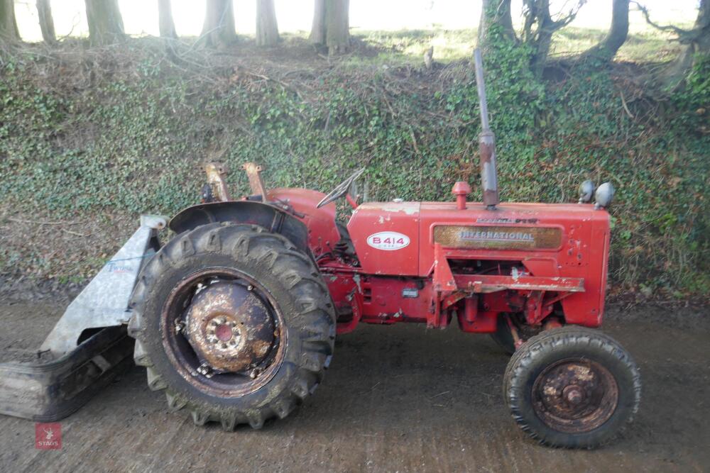 MCCORMICK B414 INTERNATIONAL 2WD TRACTOR