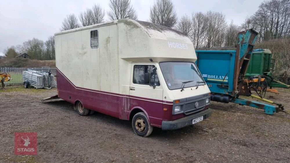 1994 VOLKSWAGEN LT35 3.5T HORSE LORRY