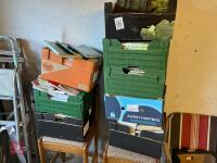 8 X BOXES OF VARIOUS BOOKS