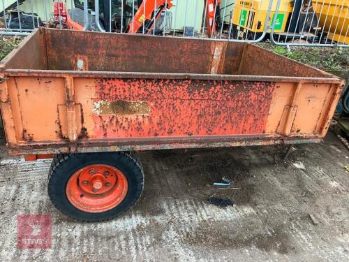 TOMLIN 1T HYDRAULIC TIPPING TRAILER