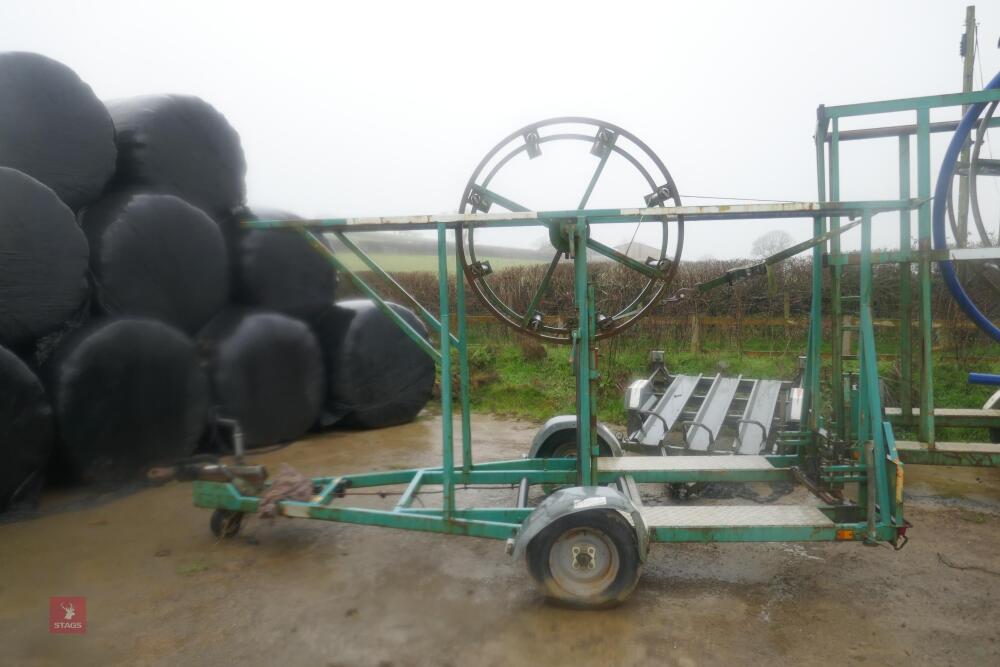 2007 STEVE VICK SINGLE AXLE PIPE REELER