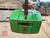 900KG JOHN DEERE WEIGHT BLOCK