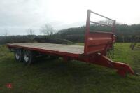 2013 PORTEQUIP 23FT BALE TRAILER - 4