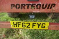 2013 PORTEQUIP 23FT BALE TRAILER - 14