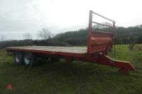 2013 PORTEQUIP 23FT BALE TRAILER - 18