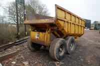 THOMAS TWIN AXLE DUMP TRAILER - 2