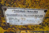 THOMAS TWIN AXLE DUMP TRAILER - 9